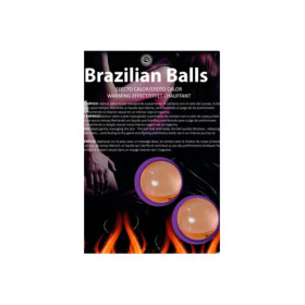 Boules de massage Brésiliennes effet chaleur 